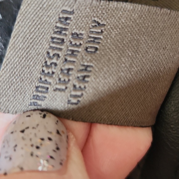 John Paul Richard Black Button Up‎ Leather Jacket sz 8 Classic - Picture 14 of 14